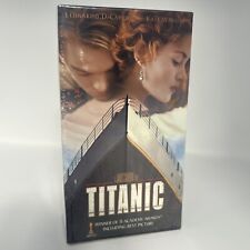 Titanic (VHS, 1999, Collectors Edition) *SEALED * NEW Blockbuster Free Shipping