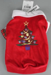  Doggy Dolly ST010 Fleece Pullover für Hunde Weihnachtsbaum Kostüm Gr L B16-L6 - Bild 1 von 6