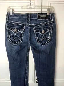 Vaqueros MISS ME IRENE BOOT CUT talla 27 entrepierna 30 EXCELENTE estado usado - Imagen 1 de 4