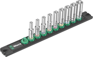 Wera 1/4-Inch Drive Magnetic Socket Rail a Deep 1 9-Pieces Socket Set - Picture 1 of 12