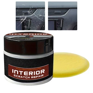 Car Interior Restorer UV Protection Dashboard Scratch Repair Kit Portable Manner - Picture 1 of 8