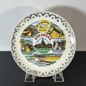 Vintage Souvenir Sammler ARKANSAS Teller The Wonder State Vintage Razorbacks - Bild 1 von 9