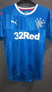 Puma Rangers Home Shirt 2016/17 Small TD100 SS 09 - Picture 1 of 3