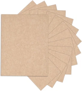 24 Sheets Parchment Cardstock 8.5 X 11 Textured Printer Paper,  90Lb Tan Card St - Picture 1 of 12