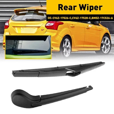 Brazo limpiaparabrisas trasero y cuchilla para Ford Focus hatchback 2012 2013 2014 2015 2016-2018 C Foto 1 de 4