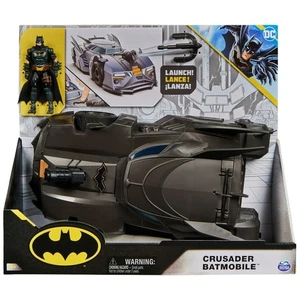 Crusader Batmobile Spielset: Exklusive Batman Figur & 3 Superschurken Papier F... - Bild 1 von 6