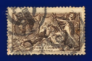 1913 SG400 2s6d Sepia-Brown Waterlow N63(3) Ludgate Circus Fair Used c.£150 dzin - Picture 1 of 2