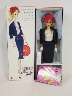 ПРИГОРОДНЫЙ НАБОР 1959 ВИНТАЖНЫЙ REPRO КУКЛА БАРБИ 1998 MATTEL 21510 NRFB - Изображение 1 из 4