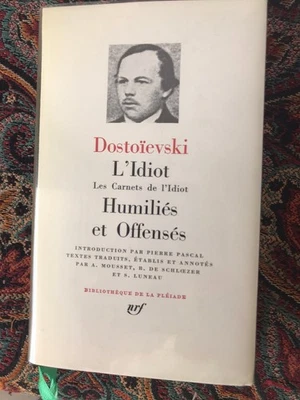 LA PLÉIADE      DOSTOÏEVSKI     L'IDIOT        1969 - Photo 1/4