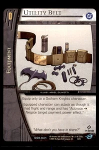 2004 U.D. VS System DC Origins 1st Edition Utility Belt #DOR-031 - Picture 1 of 2