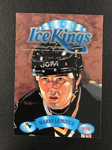 1993-94 Donruss #7 Mario Lemieux Ice Kings Pittsburgh Penguins - Picture 1 of 2