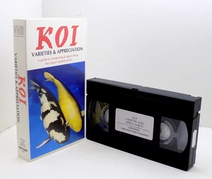 Koi Varieties and Appreciation VHS Video Tape (1994) A Guide To Varieties Of Koi - Picture 1 of 4