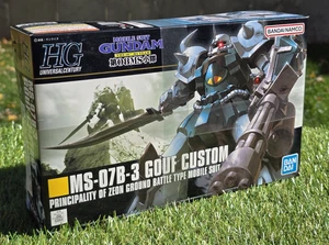Kit Modelo Personalizado Bandai Gundam HG 1/144 HGUC 08th MS Team #117 MS-07B-3 Gouf Nuevo - Imagen 1 de 10