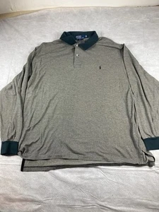 Polo Ralph Lauren Para Hombres Pima Algodón Manga Larga Polo 2XB - Imagen 1 de 9