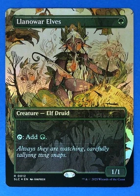 MTG Llanowar Elves FOIL Countdown Kit: An Encyclopedia of Magic 0012 RARE - Image 1 of 2