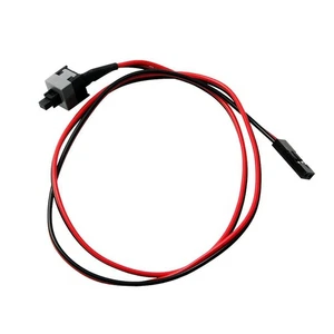 PC Desktop ATX Panel przedni Zasilanie Reset Przełącznik Złącze Przewód kablowy - Zdjęcie 1 z 5