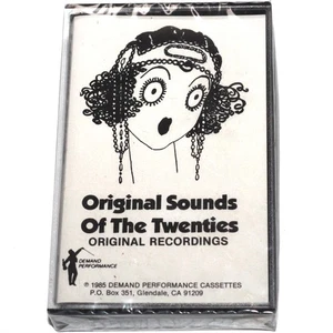 Original Sounds Of The Twenties (Cassette Tape 1985) 1920s 20s NEW SEALED - Picture 1 of 4