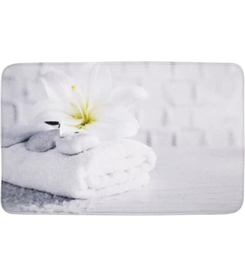 BADTEPPICH BADVORLEGER BADEMATTE BADETEPPICH BADEZIMMERTEPPICH GOOD FEELING - Bild 1 von 4