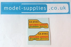 Matchbox 13C Ford Thames Erholung Reproduktion Wasserrutsche Transfers Set - Bild 1 von 1