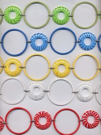 Go Go 皮带 - 迪斯科 - 流行明星 - 服装配件 - 均码 - 5 种颜色 — 第 1/1 张图片