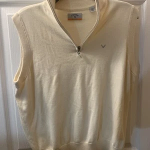 Callaway c-tech vest beige S - Picture 1 of 8