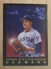 1991 Fleer Pro Visions Roger Clemens #9