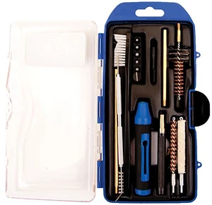 DAC GM223 Cleaning Kit Multi-Caliber Rifle/17 Pieces Black/Blue - Picture 1 of 1