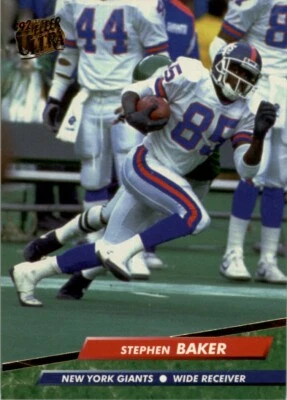 1992 Ultra NFL Stephen Baker #272 - Image 1 of 2