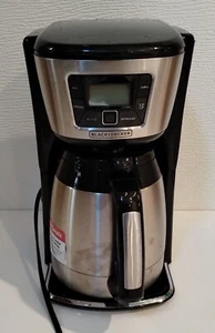 12-Cup Thermal Coffee Maker w/Timer, Digital Controls & Thermal Carafe, EZ Clean - Picture 1 of 3