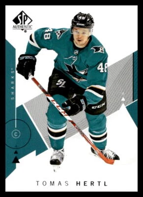 2018 SP Authentic #37 Tomas Hertl   San Jose Sharks - Image 1 of 2