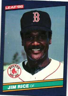 1986 Leaf #146 Jim Rice - Image 1 of 2