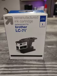 New LC71BK BROTHER Target Up & Up Remanufactured ink Black Cartridge - Picture 1 of 3