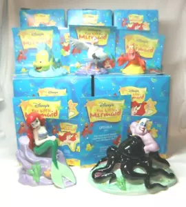Disney Little Mermaid Figurines Royal Doulton COMPLETE SET 5 Showcase Boxed - Picture 1 of 12