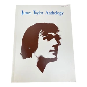 James Taylor Antología Piano Artista Vocal Cancionero Folk Fácil Escuchar Música - Imagen 1 de 3