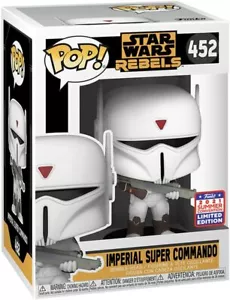 Funko Pop Star Wars Rebel Imperial Super Commando 452 Convention Limited 2021 - Picture 1 of 2