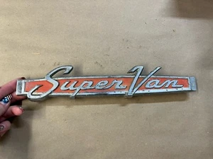 68-74 Ford Econoline Van Supervan metal emblem 1968-1974 OEM - Bild 1 von 7