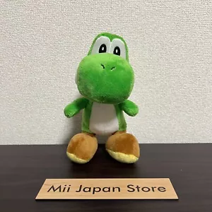 Super Mario Party 5 2003 Yoshi S size Plush doll 18cm Rare Nintendo Sanei Used - Picture 1 of 7
