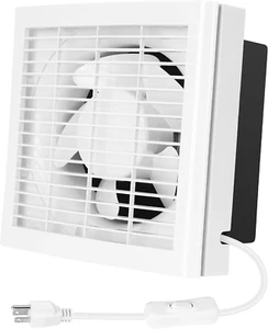 6" Shutter Exhaust Fan, 258CFM Window or Wall Mount Ventilation Fan for Greenhou - Picture 1 of 12