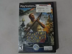 Medal Of Honor Rising Sun Sony Playstation 2 PS2 Game Complete Free Ship - Picture 1 of 3