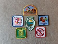 Boy Scouts of America mixed Lot 6 Patches Twin River Irving Texas Smith Wesson
