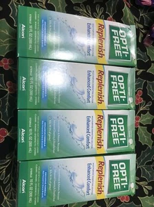 OPTI-FREE REPLENISH MULTI-PURPOSE DISINFECTING SOLUTION 10 OZ PACK OF 4 - Picture 1 of 7