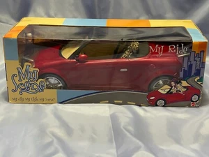 MY SCENE MY RIDE RED CONVERTIBLE - NIB - 2003 - NO DOLLS INCLUDED - KID POWERED - Picture 1 of 5