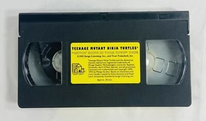 Rare Gettin’ Down In Your Town Teenage Mutant Ninja Turtles VHS No Box Getting - Picture 1 of 6