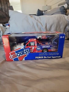 1:24 NASCAR Carquest Auto Parts Die-Cast Supertruck 2002 Jason Leffler #2 Trucks - Picture 1 of 6