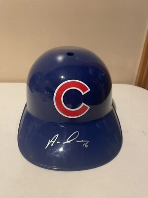 Casco de bateo de recuerdo réplica firmado por Aramis Ramírez de los Cachorros de Chicago - Certificado de autenticidad Schwartz Foto 1 de 4