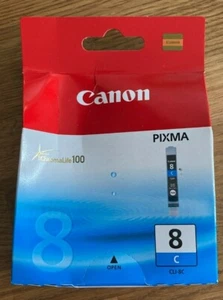 Canon CLI 8C Cyan Ink Cartridge New - Picture 1 of 1