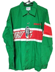 Camisa Benetton Fórmula 1 Racing Team Talla 46 Japonesa L Hecha en Japón De Colección - Imagen 1 de 9