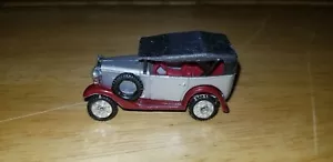 Vintage Tomica Datsun No.60 1/49 Scale Japan Maroon Silver 1974 - Bild 1 von 5