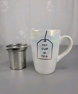Teatime Becher Cera Tee-Ei 16 Unzen groß Modern Expressions My Cup of Tea - Bild 1 von 6