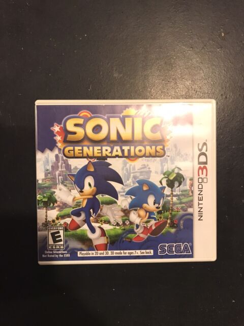 Sonic Generations, Jogos para a Nintendo 3DS, Jogos